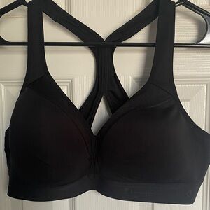 Champion Women's Black Cross-Back Sports Bra